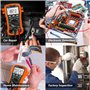 Multimètre Numérique Intelligent, AC DC Testeur de Tension Courant 6000 Count, NCV Multi Tester avec Volt Amp Ohm Continuité Cap