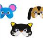 Lezevn Lot de 600 yeux mobiles ronds autocollants (0,5 cm) – Noir, transparent – Chrome – Dessin animé – Intérieur – Autocollant