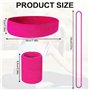 BNGXR Bandeau Fluo Annee Sportifs, 20 Pièces Sport Accessoire Bracelet Serre Poignet NéOn Serre Poignet Fluo Annees 80 Bracelets
