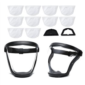 sylbx 2 Pièces Masque de Protection