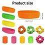 Aoreun Bandeau de Sport, 16 Pièces Ensemble de Bandeaux Bande de Cheveux Élastique Non Slip Évacuation de l'Humidité Bandeau en 