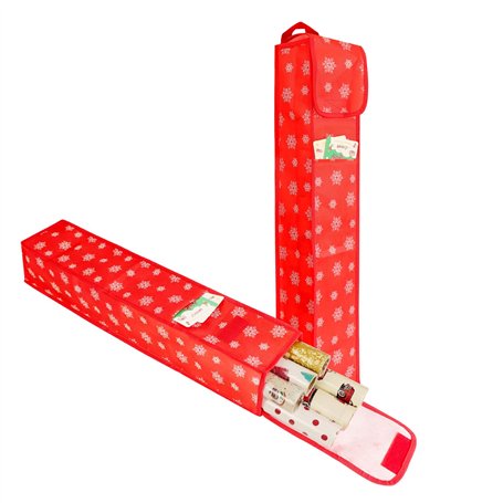 Lot de 2 Rangement Pour Papier Cadeau