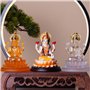 Hindou Goddess Statue religieuse Bouddha sculpture artisanat déesse des objets de richesse Fengshii Lakshmi Figurine Laxmi Figur