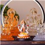 Hindou Goddess Statue religieuse Bouddha sculpture artisanat déesse des objets de richesse Fengshii Lakshmi Figurine Laxmi Figur