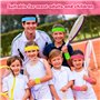 15 Pièces Ensemble de Bandeau de Sport Serre-Poignets Sports Sweatbands Absorbants Ann