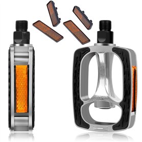 2 Pièces Pédales de Vélo VTT en Aluminium
