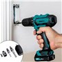 yotutun Adaptateur de mandrin auto-serrant avec emmanchement SDS, 2-13 mm 1/2" x 20UNF, perceuse pour visseuse à percussion, man