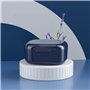 katmerio Boîte à prothèses dentaires avec tamis, anti-fuite, récipient portable pour fausses dents, récipient hygiénique pour le
