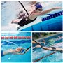 mizikuu Résistance Ceinture de Natation, 4-12M Elastique de Nage Réglable Ceintures D'entraînement De Natation Ceinture Stationn