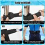 mizikuu Résistance Ceinture de Natation, 4-12M Elastique de Nage Réglable Ceintures D'entraînement De Natation Ceinture Stationn