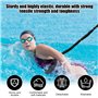 mizikuu Résistance Ceinture de Natation, 4-12M Elastique de Nage Réglable Ceintures D'entraînement De Natation Ceinture Stationn
