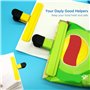 WUGAUWOR 6 Grandes Pinces Sachet Alimentaires, Pinces à Chips en Plastique de Couleur, Pince Fermeture Sachet pour L'alimentatio