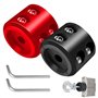 yotutun Lot de 2 butées de treuil en caoutchouc pour câble de treuil - Protection de câble de treuil avec clé - Accessoire de tr