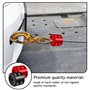 yotutun Lot de 2 butées de treuil en caoutchouc pour câble de treuil - Protection de câble de treuil avec clé - Accessoire de tr
