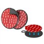ehomiiii Lot de 2 supports adhésifs multi-usages de 73 mm pour téléphone portable