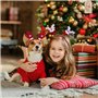 9 Morceaux Serre Tete Noel, Headband Xmas Fête, Cerceaux De Cheveux De Noël, Renne Bandeaux, Cheveux De Noël à Thème Bandeau, Se