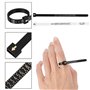 Ylinwtech 1 PCS Baguier Mesureur, Outil de Mesure des Anneaux, Doigt Jauge Anneaux Outil pour Bague Taille Europeen Baguier Mesu