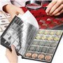 Noir Album de pièces de monnaie