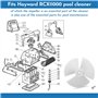 RCX11000 Turbine de rechange pour nettoyeur de piscine Hayward/Aqua Vac/Tiger Shark/SharkVac XL et TW Series