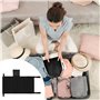 Rallonge de Siège D'avion pour Enfants, Repose Pied Avion Enfant, Accessoire de Voyage, Tout Petits Portable Repose Pieds Hamac 