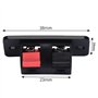 2 Voies Bornier pour Plaque Haut-Parleur