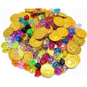 PIQIUQIU 50 pièces de pièces de Pirate