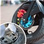 WERTYT Lot de 3 leviers de montage moto 30 cm - En acier au manganèse - Levier de pneu - Outil de réparation