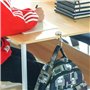 PIQIUQIU 2X Crochet de Sac à Main,Accroche Sac Pliable en métal - Porte-Sac pour Table ou Bureau Suspension Jusqu'à 3KG