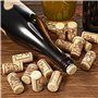 HAFERL 50 PCS Natural Dark Craft Liège Bouteille en liège Champagne Liège pour Enfants et Adultes Bricolage Artisanat Accessoire