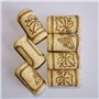 HAFERL 50 PCS Natural Dark Craft Liège Bouteille en liège Champagne Liège pour Enfants et Adultes Bricolage Artisanat Accessoire
