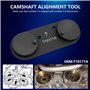 ZKTOOL 8pcs Kit d'outil de réglage de chaîne de Distribution Moteur, Compatible avec Audi VW 1.2 1.4 1.6 FSI TFSI, OEM T10171A T