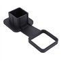 Couvercle de Prise de Voiture, Bouchon de poussière de l'attelage de remorque, Couvercle de Protection de la Bouche carrée, Couv