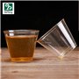 PIQIUQIU 25 gobelets en Plastique à Paillettes 9 oz/270 ML gobelets en Plastique réutilisables Tasses à Paillettes dorées Tasses