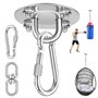 LUZOON Crochet Plafond Lourds Acier Inoxydable 360°Rotation