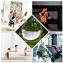LUZOON Crochet Plafond Lourds Acier Inoxydable 360°Rotation, Crochets Suspension Suspendue pour Balançoire, Serviette Yoga, Sac 