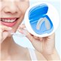 Lot de 2 boîtes pour appareils dentaires - Boîte de rangement pour prothèses dentaires - Pour prothèses dentaires - Pour soins d