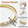 cercle en bambou pour point