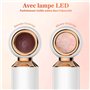 Koeutoze Aspirateur Point Noir Extracteur Points Noirs Aspirateur de pores avec loupe et lampe LED Blackhead Removal 3 Sondes et