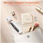 Koeutoze Aspirateur Point Noir Extracteur Points Noirs Aspirateur de pores avec loupe et lampe LED Blackhead Removal 3 Sondes et