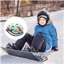 mizikuu 2 Pièces Bonnet De Vélo d'hiver pour Enfants, Bonnet De Cyclisme Casquettes sous Casque pour Enfant Chaude Coupe-Vent Bo