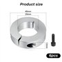 20 mm Bague Arrêt d'axe en acier inoxydable Bagues d'accouplement Anneau de positionnement Co