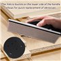 mizikuu Ponceuse manuelle, Ponceuse manuelle 200 × 70 mm Mini ponceuse ponçage pour le travail du boi avec 5 bandes abrasives en
