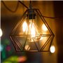 3 Piecès Support lampe pour ampoule avec Anneau Fileté e Câble d'alimentation de1