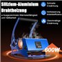 Presse à tasses - Presse à sublimation 600 W - 200 °C - Presse à chaleur avec 6 dessous de verre - Presse de transfert - Tasses 