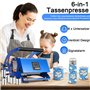 Presse à tasses - Presse à sublimation 600 W - 200 °C - Presse à chaleur avec 6 dessous de verre - Presse de transfert - Tasses 