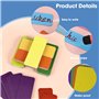 mizikuu 72 Pièces Étiquettes Magnétiques Inscriptibles, 80x30mm Cartes Magnétiques Effaçables Réutilisables Rectangulaire Bande 