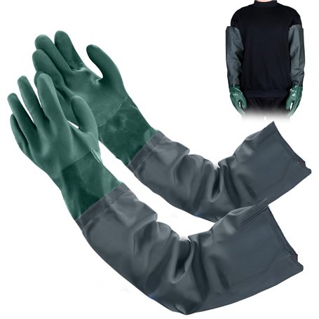 mizikuu Gants d'étang Longues en caoutchouc