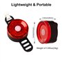 5 Modes d'Éclairage Lampe Vélo LED Étanche Vélo Arrière Puissant