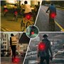 Lumiere Velo et Arriere, 5 Modes d'Éclairage Lampe Vélo LED Étanche Vélo Arrière Puissant, USB Rechargeable Eclairage Velo pour 