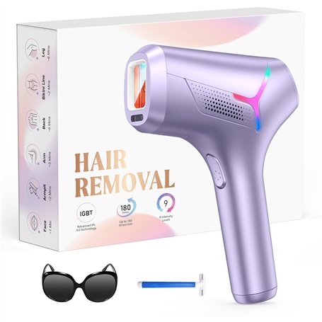Haarlosy IPL Épilateur Lumière Pulsée Professionnel - 3 en 1 [HR/SR/HR+]